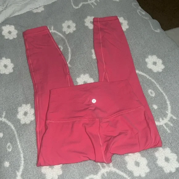 Pink Guava Lululemon 7/8 Align Leggings - Picture 1 of 4